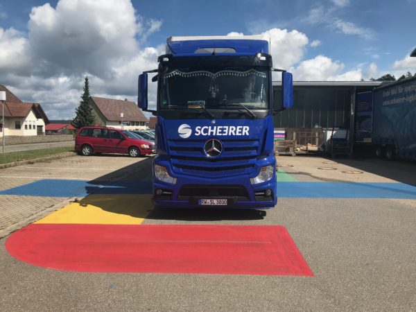 Alles im Blick - mit Spiegeleinstellplatz und Abbiegeassistent